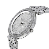 Michael Kors Darci Silver Dial Silver Steel Strap Watch for Women - MK3437