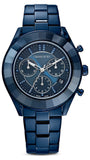 Swarovski 5610475 Octea Lux Sport Chronograph Women's Watch – Blue Dial & Blue Stainless Steel Bracelet