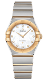 Omega 131.20.28.60.55.002 Constellation Manhattan Women’s Watch – Mother of Pearl Dial & Two-Tone Stainless Steel Bracelet