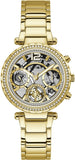Guess GW0403L2 Solstice Diamonds Quartz Women's Watch – Gold Dial & Gold Steel Strap