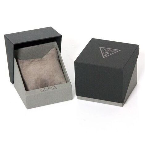 Guess W0647L5 Chelsea Crystals Women’s Watch – Black Dial & Silver Mesh Bracelet