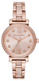 Michael Kors MK3882 Sofie Quartz Women's Watch – Rose Gold Dial & Rose Gold Steel Bracelet