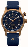 Maurice Lacroix PT6248 Pontos Divers Limited Edition Men’s Watch – Blue Dial & Blue Leather Strap
