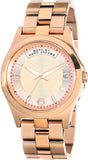 Marc Jacobs Baby Dave Rose Gold Dial Rose Gold Steel Strap Watch for Women - MBM3235