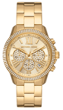Michael Kors MK7199 Bryn Pavé Quartz Women's Watch – Gold Dial & Gold Steel Strap