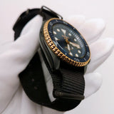 Seiko 5 Sports SBSA098 Automatic Men's Watch – Blue Dial & Black NATO Strap