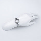 Gucci Guccissima Quartz Silver Dial Silver Steel Strap Watch For Women - YA134511