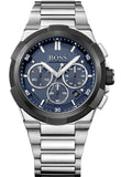 Hugo Boss 1513360 Supernova Chronograph Men's Watch – Blue Dial & Silver Steel Strap
