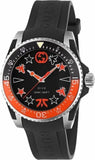 Gucci YA136333 Dive Limited Edition Unisex Watch – Black Dial & Black Rubber Strap