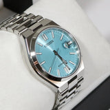 Citizen Tsuyosa NJ0151-88M Men's Automatic Watch – Turquoise Dial with Silver Steel Strap