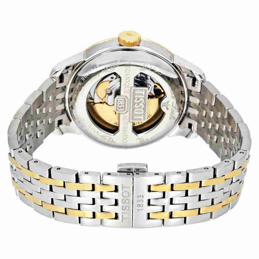 Tissot Le Locle Automatic Silver Dial Two Tone Steel Strap Watch For Men - T006.408.22.037.00