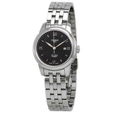 Tissot Le Locle Automatic Lady Black Dial Silver Steel Strap Watch For Women - T006.207.11.058.00