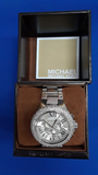 Michael Kors Camille Silver Dial Silver Steel Strap Watch for Women - MK5634