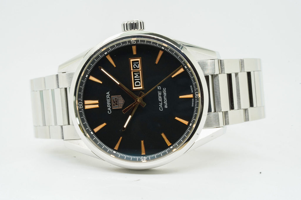 Tag Heuer Carrera Black Dial Watch for Men - WAR201A.BA0723