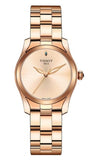 Tissot T112.210.33.451.00 T Wave Women’s Watch – Cream Dial & Rose Gold Steel Strap
