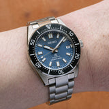 Seiko Prospex Glacier Save the Ocean Green Dial Silver Steel Strap Watch For Men - SPB297J1