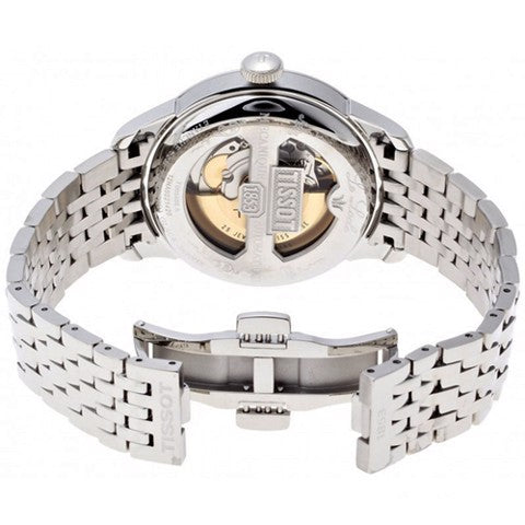 Tissot Le Locle Automatic Cosc White Dial Silver Steel Strap Watch For Men - T006.408.11.037.00