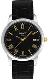 Tissot T033.410.26.053.01 T Classic Dream Men's Watch – Black Dial & Black Leather Strap