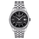 Tissot Ballade Powermatic 80 Cosc Black Dial Silver Steel Strap Watch For Men - T108.408.11.057.00