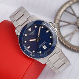 Tissot T120.410.11.041.00 Seastar 1000 Men’s Watch – Blue Dial & Silver Stainless Steel Bracelet