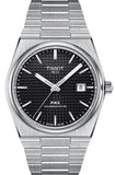 Tissot T137.407.11.051.00 PRX Powermatic 80 Men's Watch – Black Dial & Silver Steel Strap