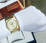 Tissot T137.407.33.021.00 PRX Powermatic 80 Men's Watch – Gold Dial & Gold Steel Strap