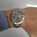 Tag Heuer Aquaracer Calibre 5 Men's Watch WBD2113.BA0928 – Grey Dial with Silver Steel Strap