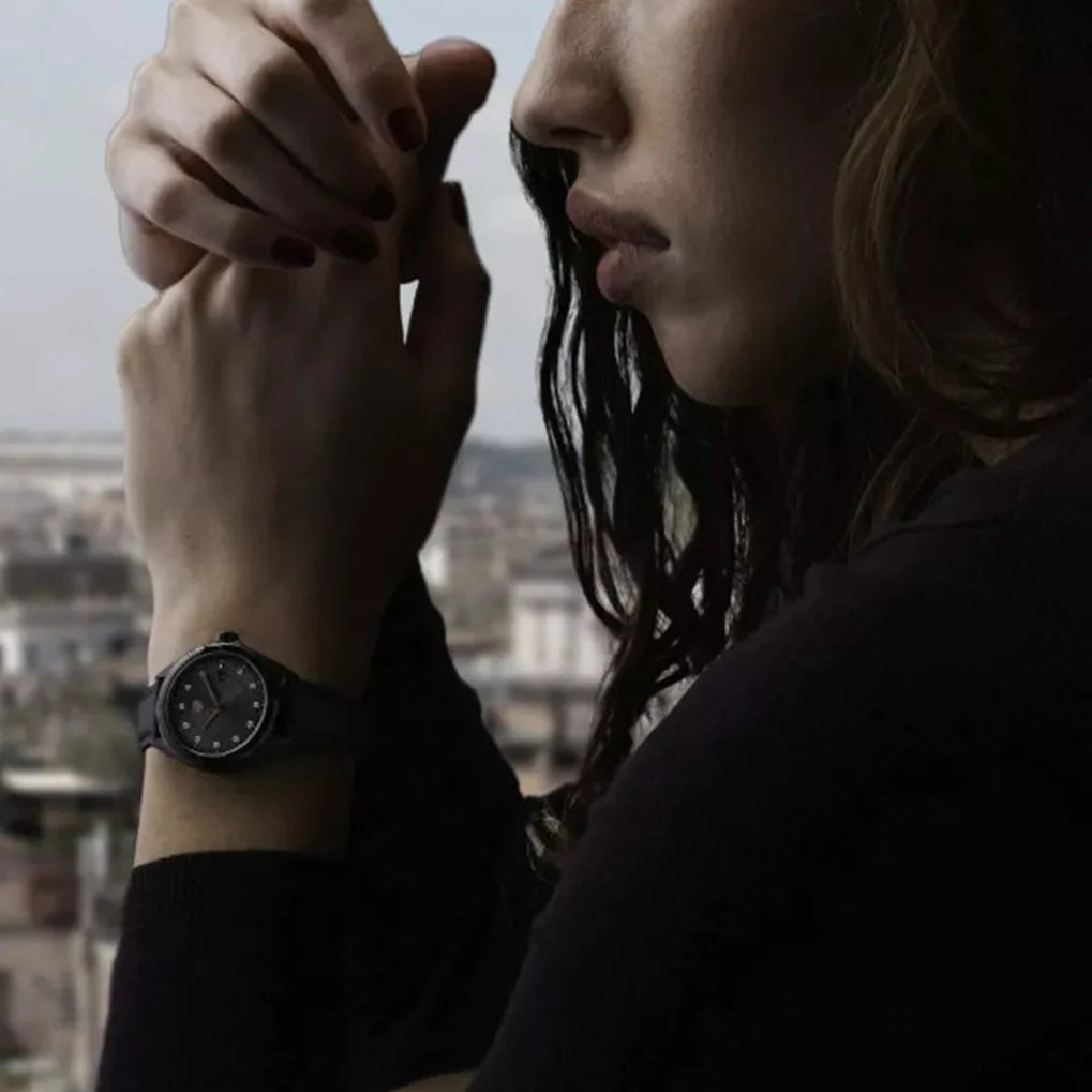 Tag Heuer Formula 1 Quartz Black Dial Black Leather Strap Watch for Women - WBJ1414.FC8234