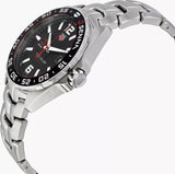 Tag Heuer Formula 1 Senna Limited Edition Black Dial Silver Steel Strap Watch for Men - WAZ1012.BA0883