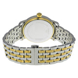 Tissot T Classic Tradition White Dial Two Tone Mesh Bracelet Watch For Men - T063.610.22.037.00