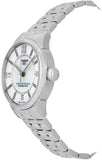 Tissot Chemin Des Tourelles Powermatic 80 Helvetic Silver Dial Silver Steel Strap Watch For Women - T099.207.11.116.00