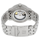 Tissot T Sport Seastar 1000 Powermatic Silicium Blue Dial Silver Steel Strap Watch For Men - T120.407.11.041.01