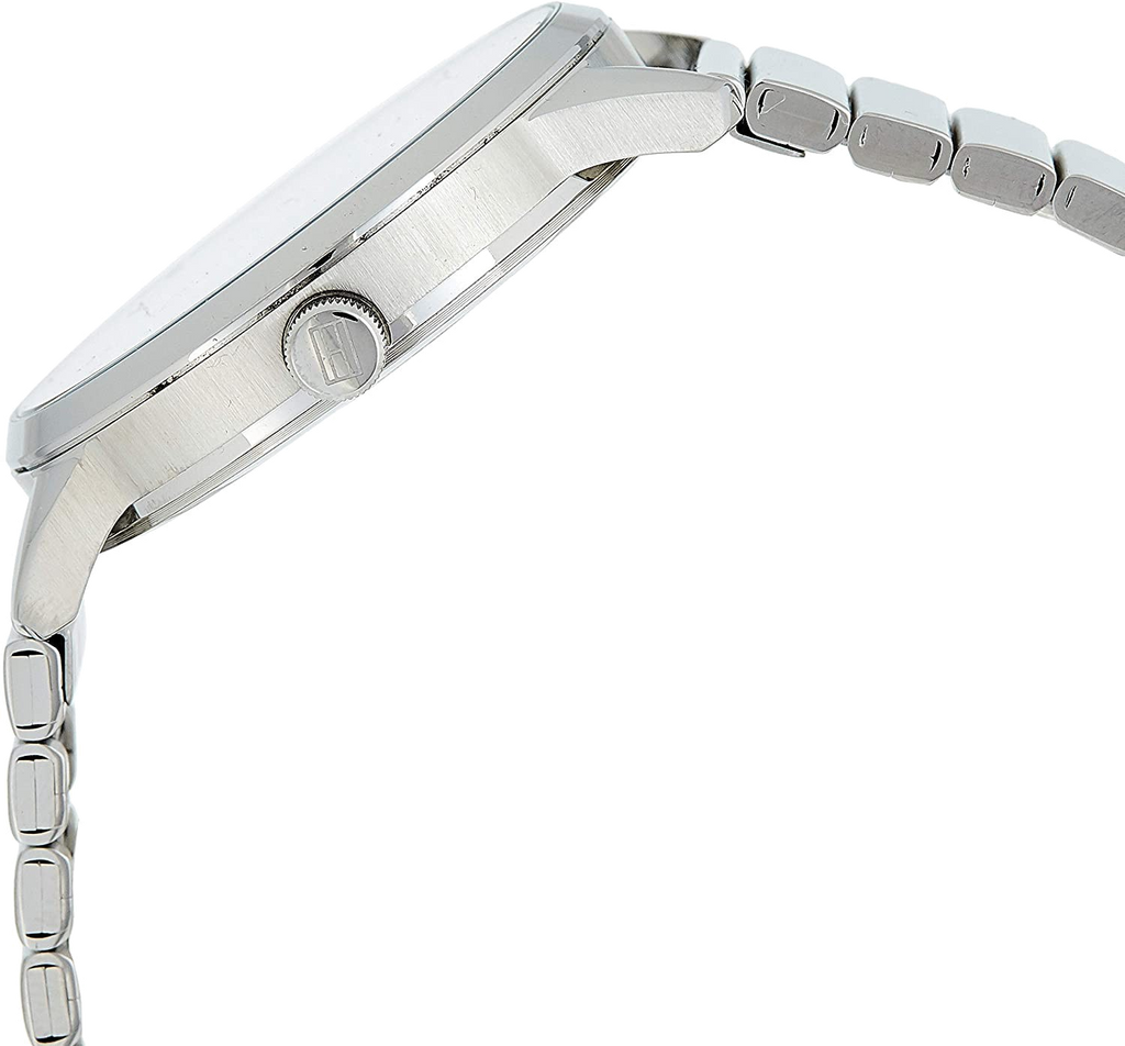 Tommy Hilfiger Brooke Pink Dial Silver Steel Strap Watch for Women - 1782020