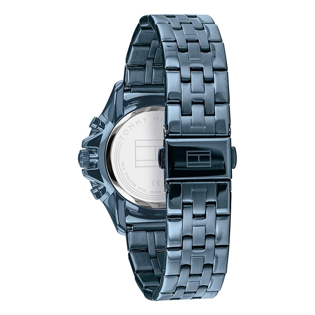 Tommy Hilfiger Harper Quartz Blue Dial Blue Steel Strap Watch For Women - 1782227
