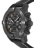 Breitling Avenger Chronograph 45mm Night Mission Black Dial Black Nylon Strap Watch for Men - V13317101B1X1