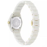 Versace DV One Mini White Dial White Ceramic Dial Watch for Women - VE9F00224