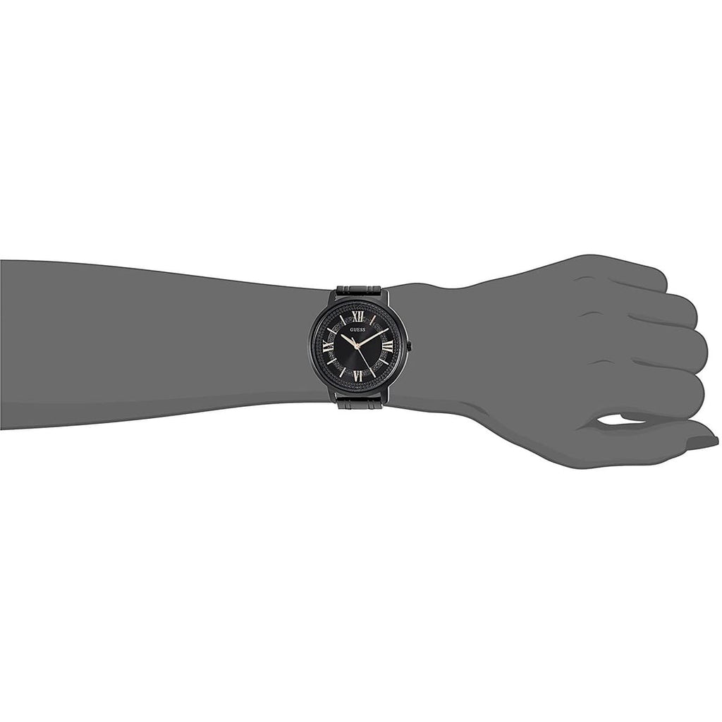 Guess Montauk Black Tone Stainless Steel Watch For Women - W0933L4