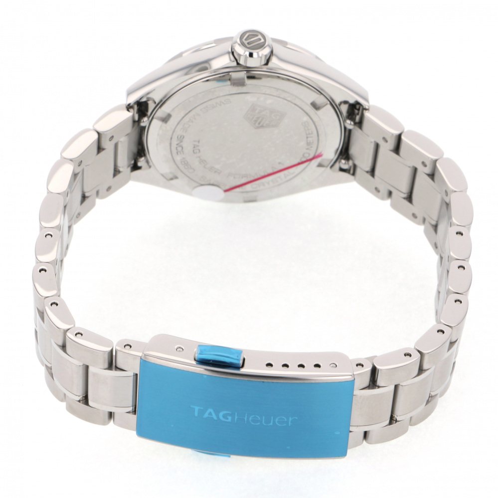 Tag Heuer Formula 1 Quartz Women's Watch WBJ1418.BA0664 – Mother of Pearl White Dial with Silver Steel Strap