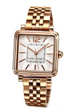 Marc Jacobs Vic Silver Dial Rose Gold Steel Strap Watch for Women - MJ3514