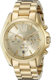 Michael Kors Bradshaw Gold Dial Gold Steel Strap Watch for Women - MK5605