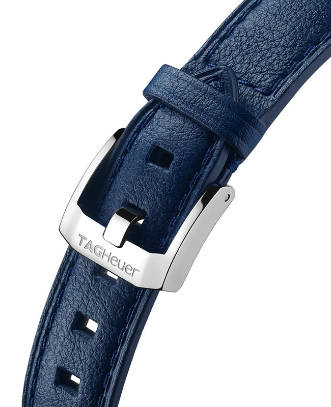 Tag Heuer Formula 1 Quartz Blue Dial Blue Leather Strap Watch for Women - WBJ1312.FC8231
