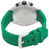 Tag Heuer Formula 1 Chronograph Green Dial Green Rubber Strap Watch for Men - CAZ101AP.FT8056