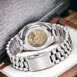 Citizen x Pantone NJ0158-89Y Men's Automatic Watch – Warm Sand Dial with Silver Steel Strap