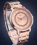 Guess Montauk Rose Gold Dial Rose Gold Steel Strap Watch For Women - W0933L3