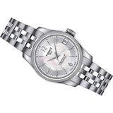 Tissot Ballade Powermatic 80 Automatic Mother of Pearl Dial Silver Steel Strap Watch For Women - T108.208.11.117.00