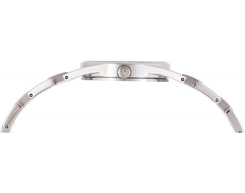 Calvin Klein Dainty Silver Dial Silver Steel Strap Watch for Women - K7L23146