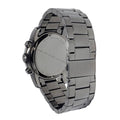 Marc Jacobs Larry Black Dial Gunmetal Ion Plated Stainless Steel Strap Watch for Men - MBM5051
