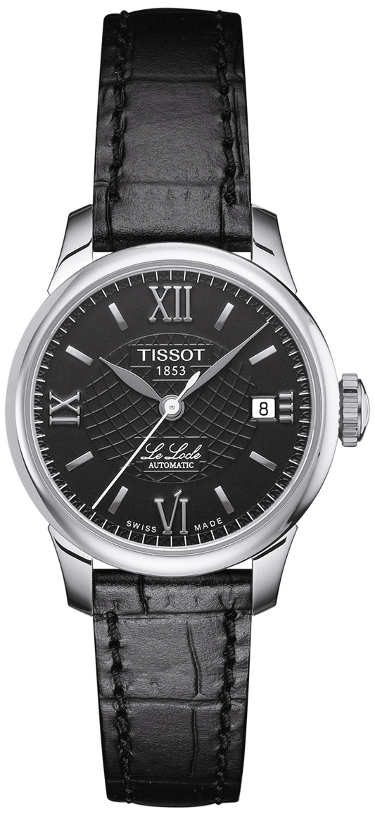Tissot Le Locle Automatic Leather Strap Watch For Women - T41.123.57