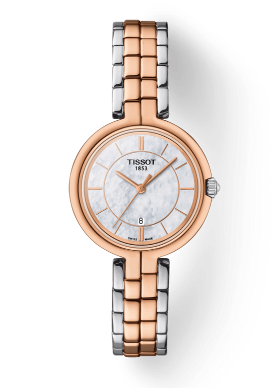 Tissot T Lady Flamingo Lady Quartz Watch For Women - T094.210.22.111.00