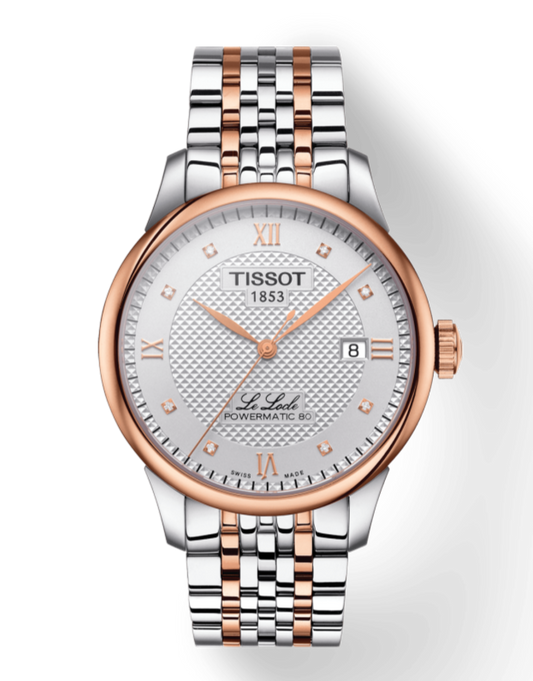 Tissot Le Locle Automatic Silver Dial Cosc Watch For Men - T006.407.22.036.00